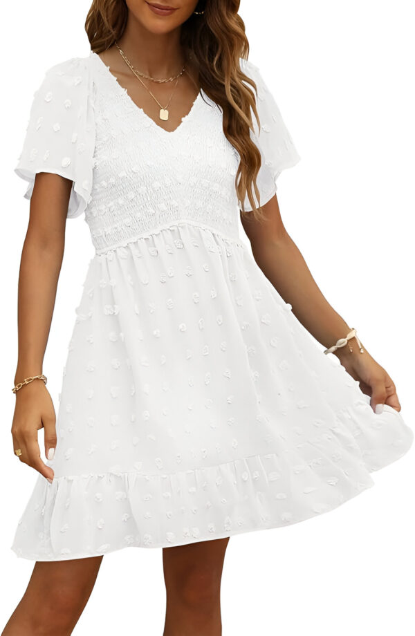 Lowest price in 30 days with 25 percent savings-25% Smocked Short Sleeve