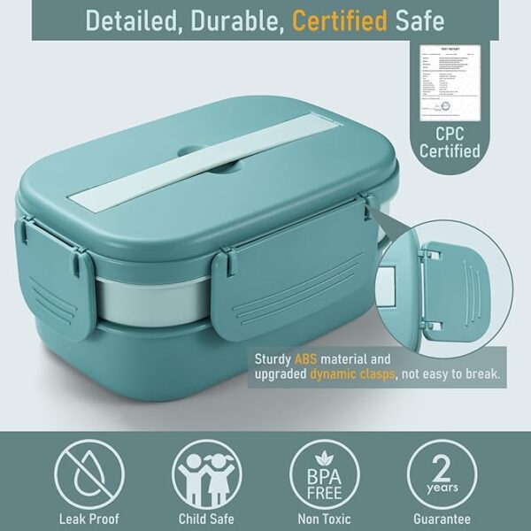 Limited time Deal Stackable Lunch Container  - Image 3