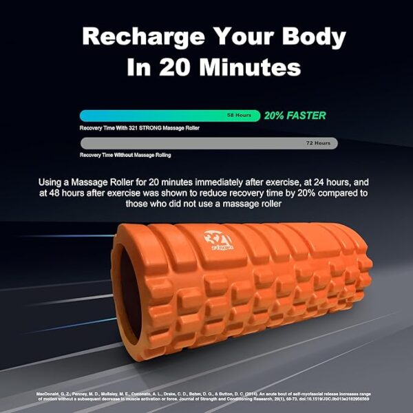 Limited time Deal -10% Foam Roller - Medium - Image 4