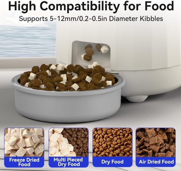 Smart Automatic Cat Feeder - WiFi APP Control, Dual Power Supply, Moisture-Proof Freshness | Shaheer Deals - Image 3