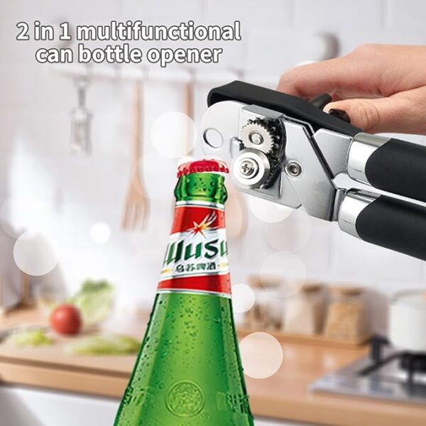 Limited time Deal Can Openers with Multifunctional Bottle Opener - Image 4