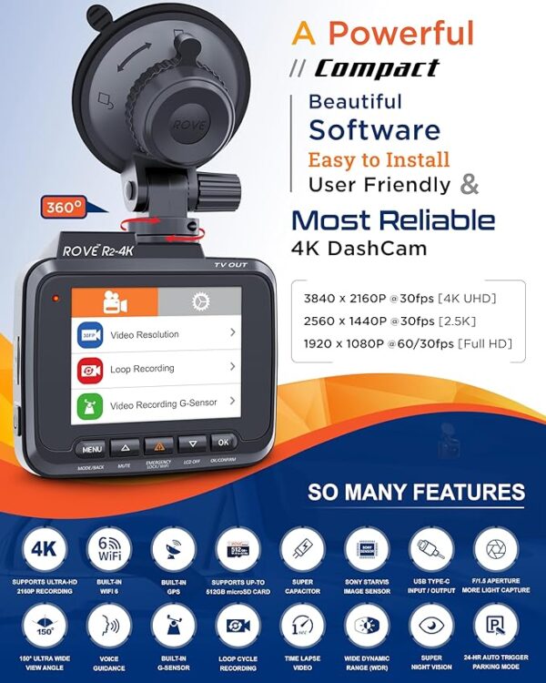 Limited time deal with 38 percent savings-38% Dashboard Camera - Image 2