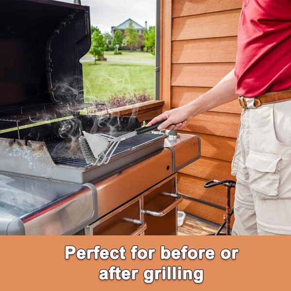 Limited time Deal -6% OFF Grill Brush and Scraper - Image 3