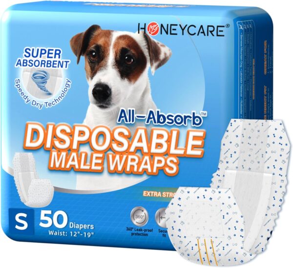 Limited Time Deal -5%OFF Absorb A26 Male Dog Wraps